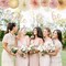 Citrus; 21 Pcs Champagne Gold Beige Blush Pink Bachelorette Party Decorations, Bride to Be Banner Garland Set with Paper Fans, Lanterns, Tissue Pom Poms, Honeycomb Balls and Hanging Swirls for Bridal Shower Wedding Decor; Category:Banners; Image:3